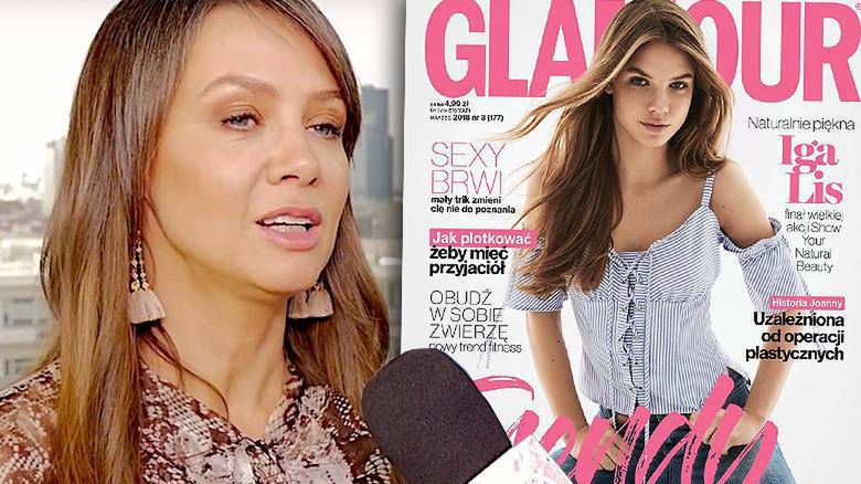 Kinga Rusin okładka Glamour