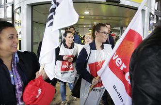 Strajk na lotniskach w Berlinie. Obsługa naziemna domaga się podwyżek