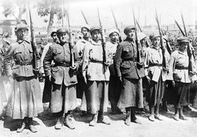 Podczas wojen o Polskę w latach 1914–21 niektóre patriotki rwały się do walki. Dowódcy-mężczyźni widzieli jednak panie głównie w roli sanitariuszek, kucharek czy... frontowych prostytutek