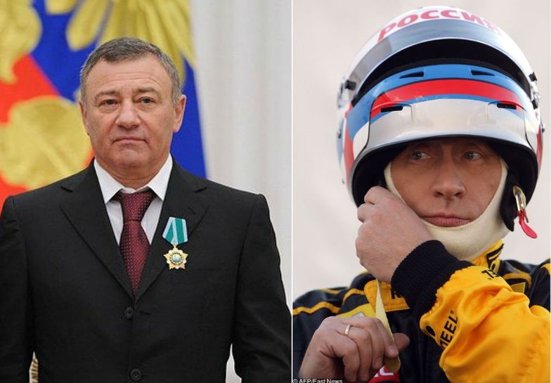 Arkady Rotenberg oraz Władimir Putin