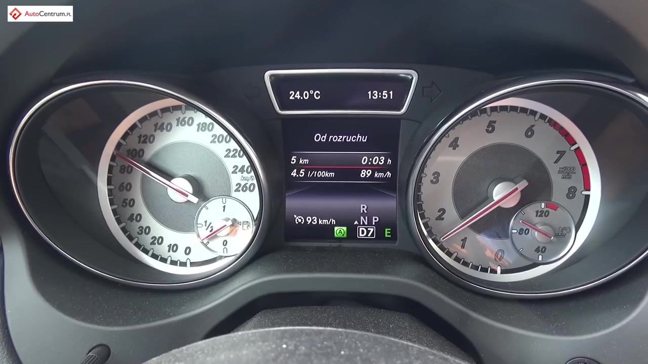 Mercedes GLA 250 4MATIC 2.0 211 KM (AT) pomiar spalania