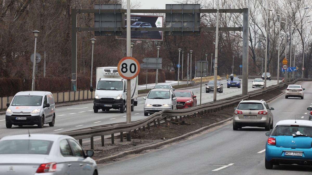 Na Wisłostradzie doszło do tragicznego potrącenia.