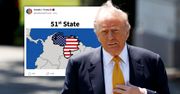 Trump nie odpuszcza ws. Wenezueli. Opublikował kuriozalną mapę