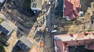 Szczecinek: Powstaje nowe rondo w centrum. Trwają tu intensywne prace