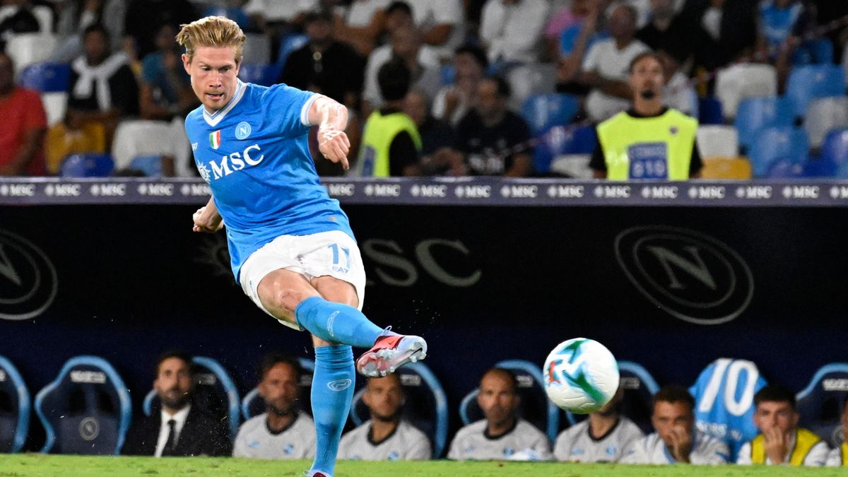 PAP/EPA / Ciro Fusco / Mecz Serie A: SSC Napoli - Cagliari Calcio