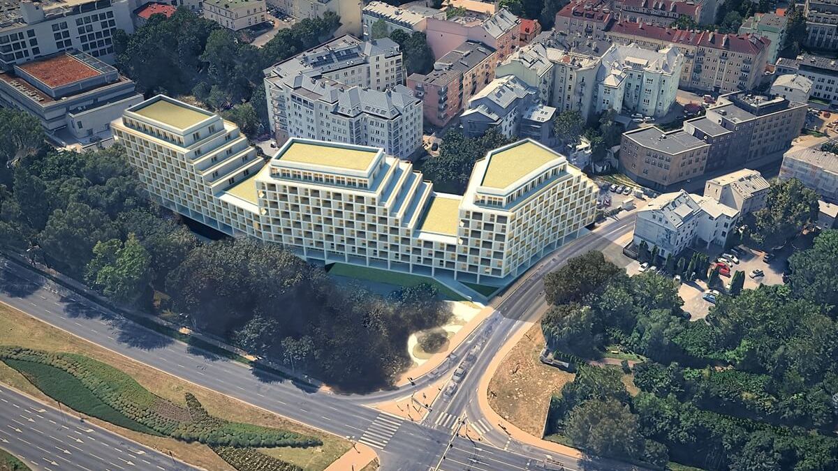 Apartamentowiec w miejscu zaniedbanego parkingu przy ul. Dolna 3 Maja