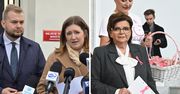 Politycy PiS weszli do ministerstwa. "Będziemy pytać"