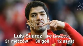 Wybrano jedenastkę sezonu Premier League. Najlepszy Luis Suarez