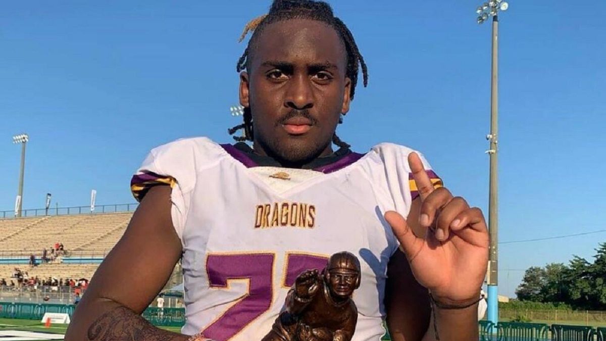 Jeremiah Johnson nie wygląda jak typowy uczeń szkoły podstawowej