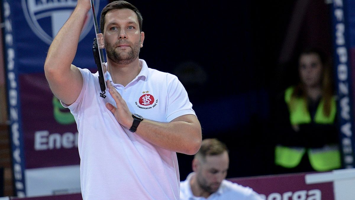 WP SportoweFakty / Paweł Piotrowski / Na zdjęciu: trener Michal Mašek