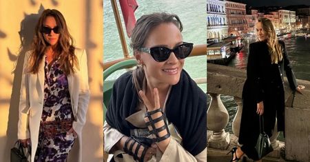 Alicja Bachleda Curuś chwali się swoim "la dolce vita", relacjonując wypad do Wenecji. Ikona stylu? (ZDJĘCIA)