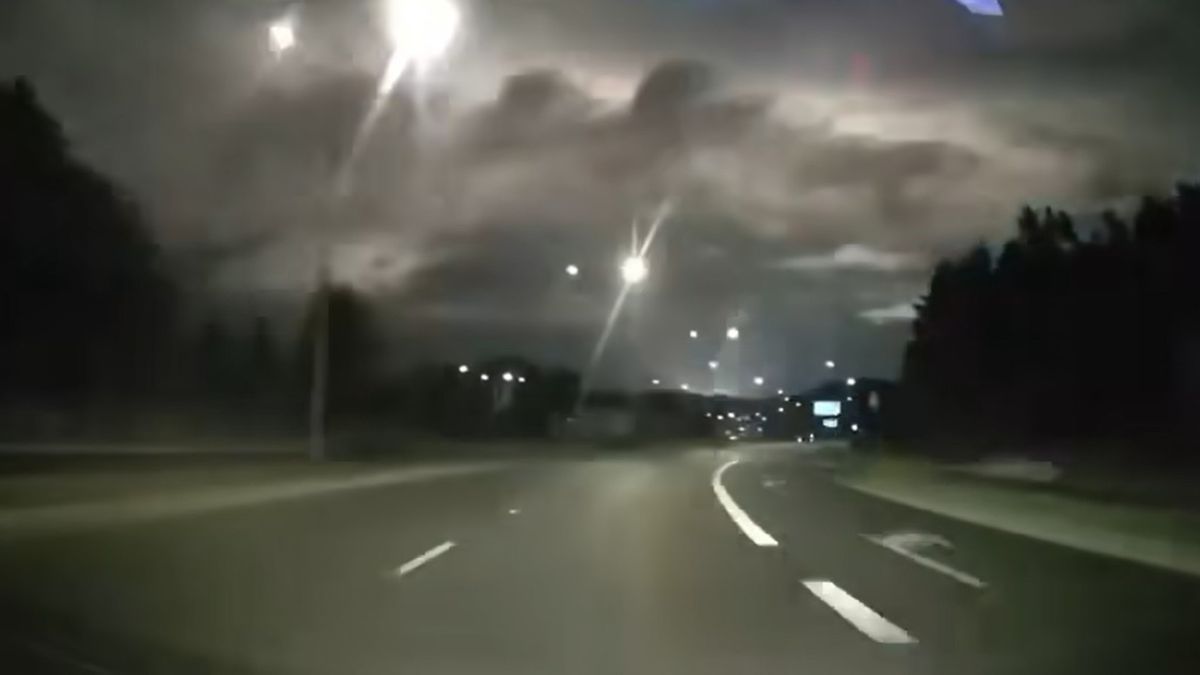 Błysk nad Olsztynem