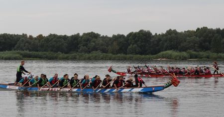 VIII Festiwal Smoczych Łodzi na Zalewie Włocławskim – sportowa rywalizacja i mnóstwo emocji