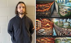 To on wzniecił niszczycielski pożar w USA. Ujawniono, co u niego znaleziono