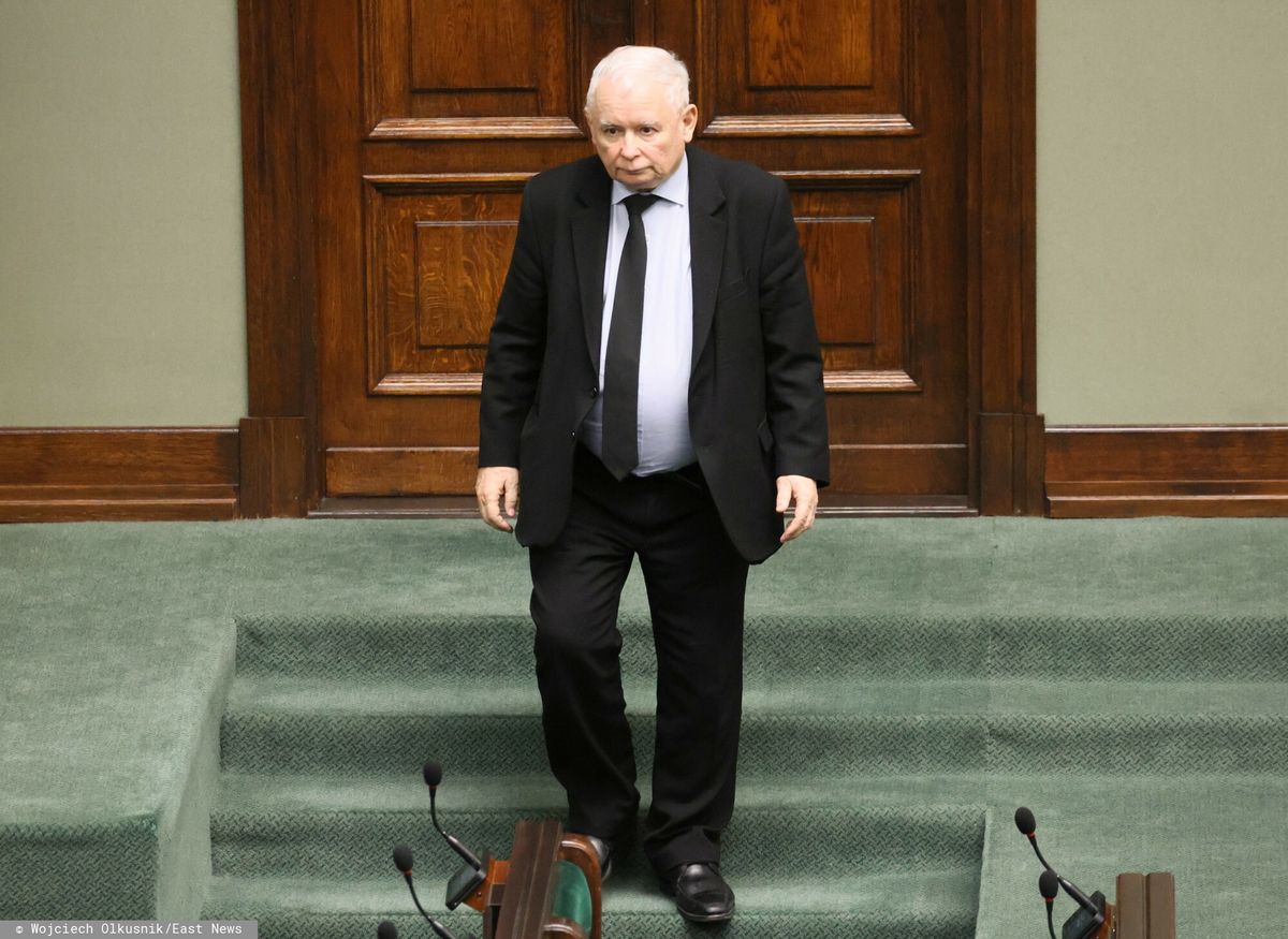 Poseł KO przywitał Kaczyńskiego. Zdumiewająca rekcja prezesa