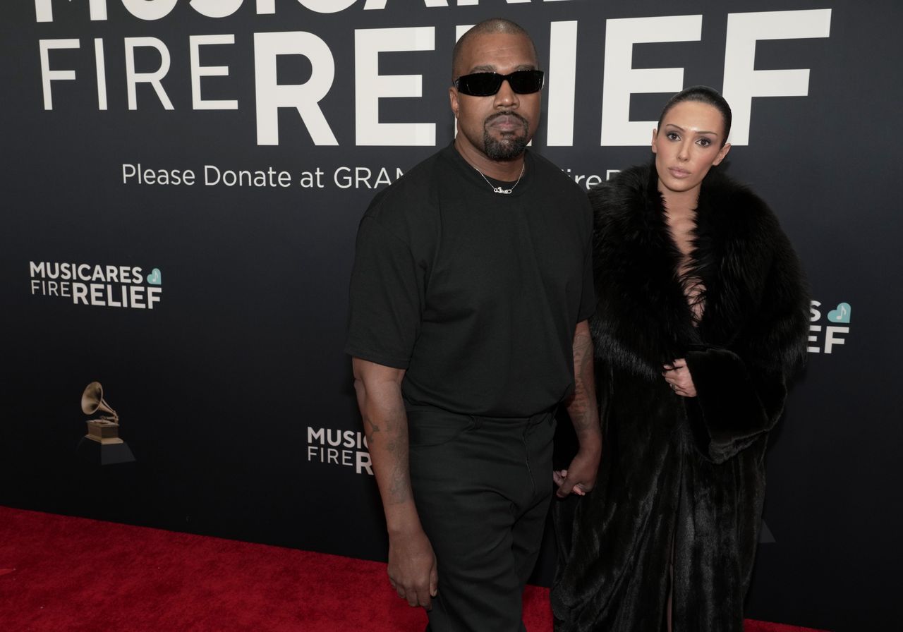 Bianca Censori and Kanye West