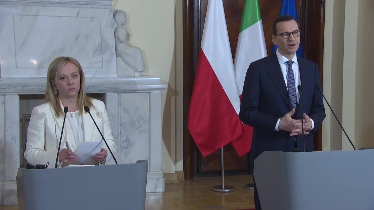 M. Morawiecki po spotkaniu z premier Włoch: Chcemy, aby Europa była normalna