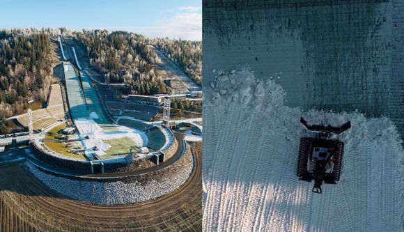 Norwegowie na skoczni walczą z czasem