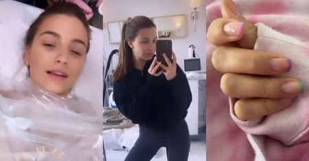 Cała w skowronkach Julia Wieniawa chwali się legalną wizytą w gabinecie kosmetycznym: "Boże, jak tęskniłam!"