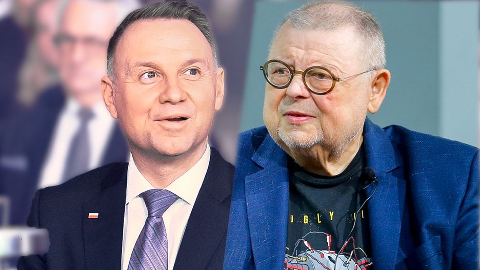 Andrzej Duda i Wojciech Mann