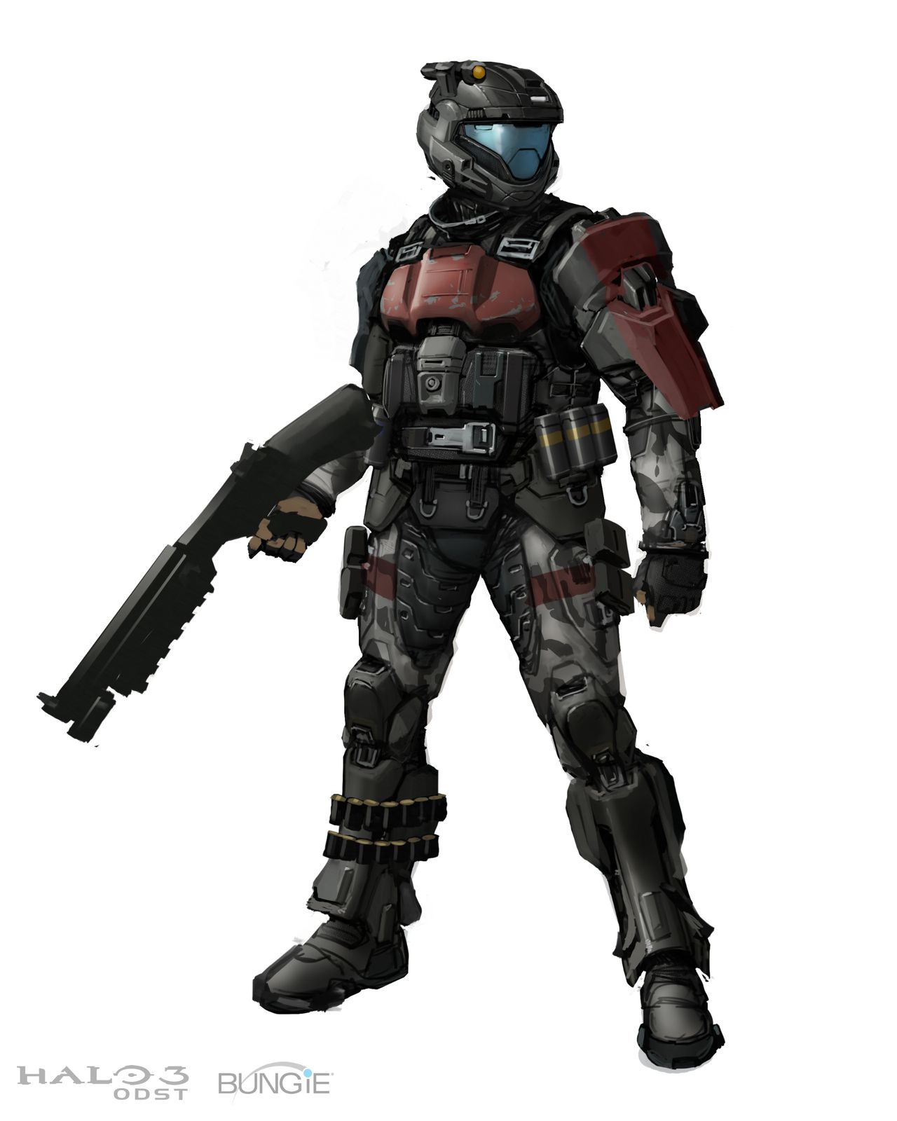 Galeria: szkice koncepcyjne z Halo 3: ODST