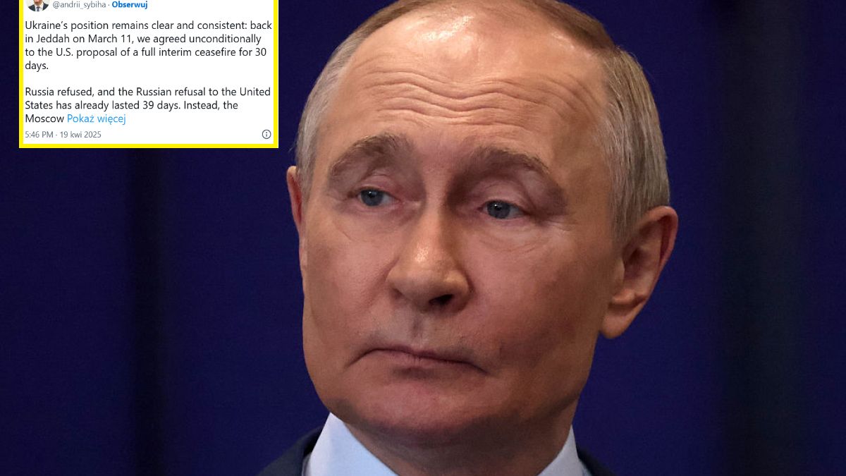 Ukraiński dyplomata odpowiedział Putinowi