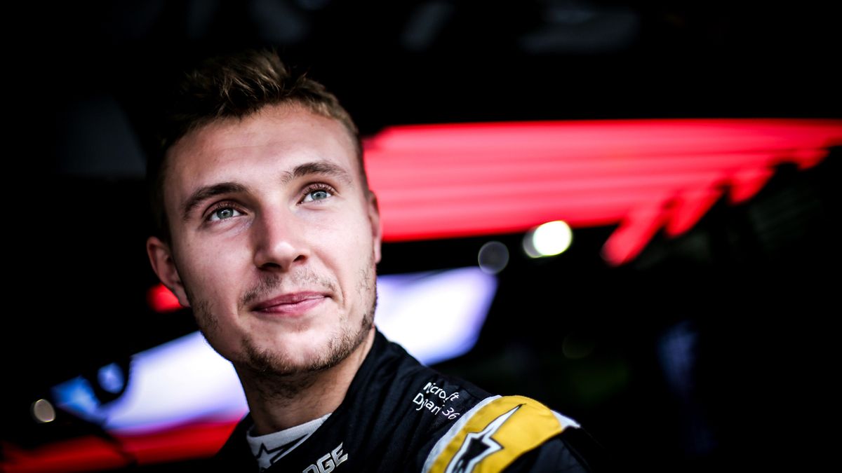Siergiej Sirotkin w barwach Renault