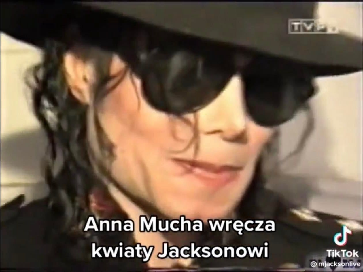 Michael Jackson z wizytą w Liceum Batorego
