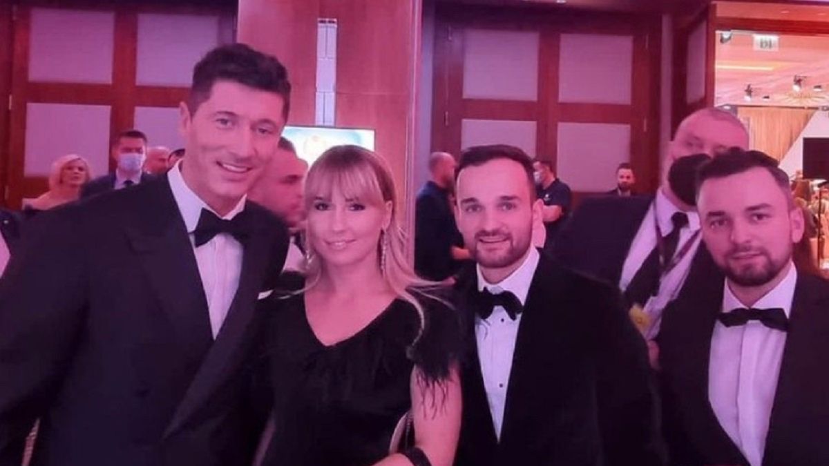 Zdjęcie okładkowe artykułu: Instagram / Na zdjęciu: Robert Lewandowski i Bartosz Zmarzlik z żoną