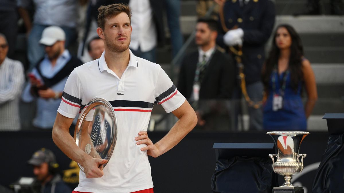 PAP/EPA / Ettore Ferrari / Na zdjęciu: Nicolas Jarry, finalista Internazionali BNL d'Italia 2024