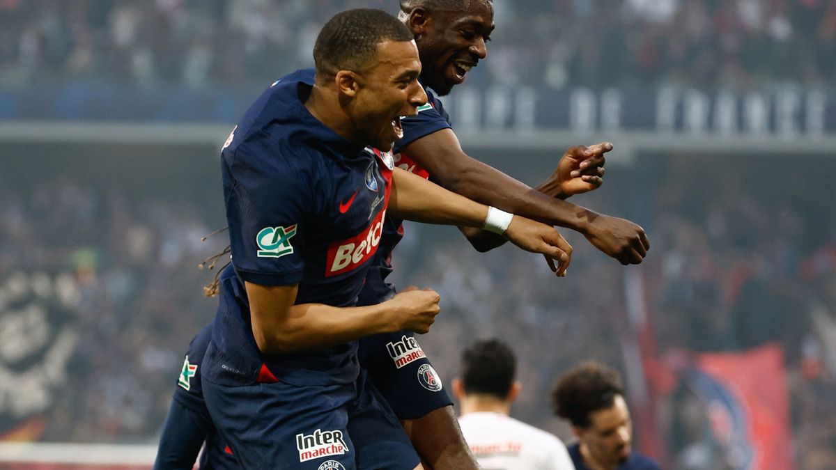 PAP/EPA / Na zdjęciu: Kylian Mbappe