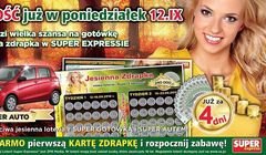 Startuje „Jesienna Zdrapka Super Expressu”. Do wygrania samochód marki Suzuki i pieniądze
