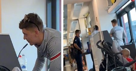 Turysta wywołał chaos na lotnisku. Chwycił za mikrofon i nadał komunikat