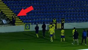 #dziejesiewsporcie: Pokonał 1500 km. Był jedynym kibicem