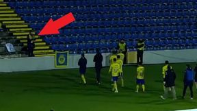 #dziejesiewsporcie: Pokonał 1500 km. Był jedynym kibicem