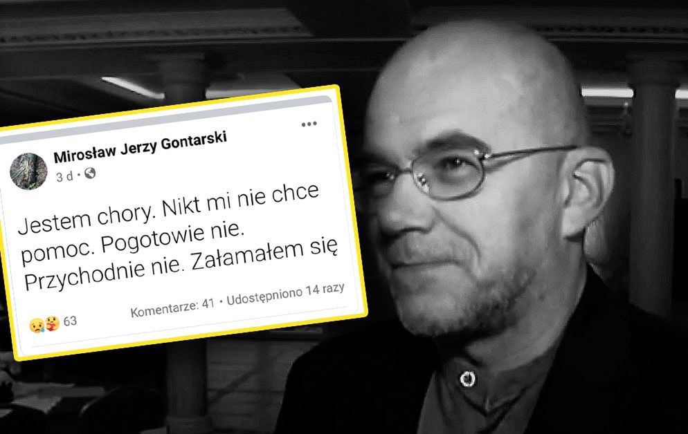 Nie żyje Mirosław Jerzy Gontarski
