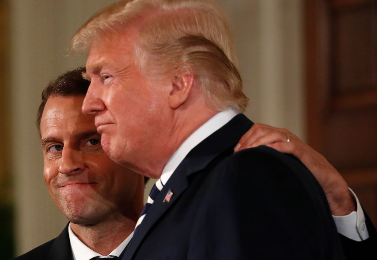 Macron i Trump budują związek. Żadnemu innemu politykowi się to jeszcze nie udało