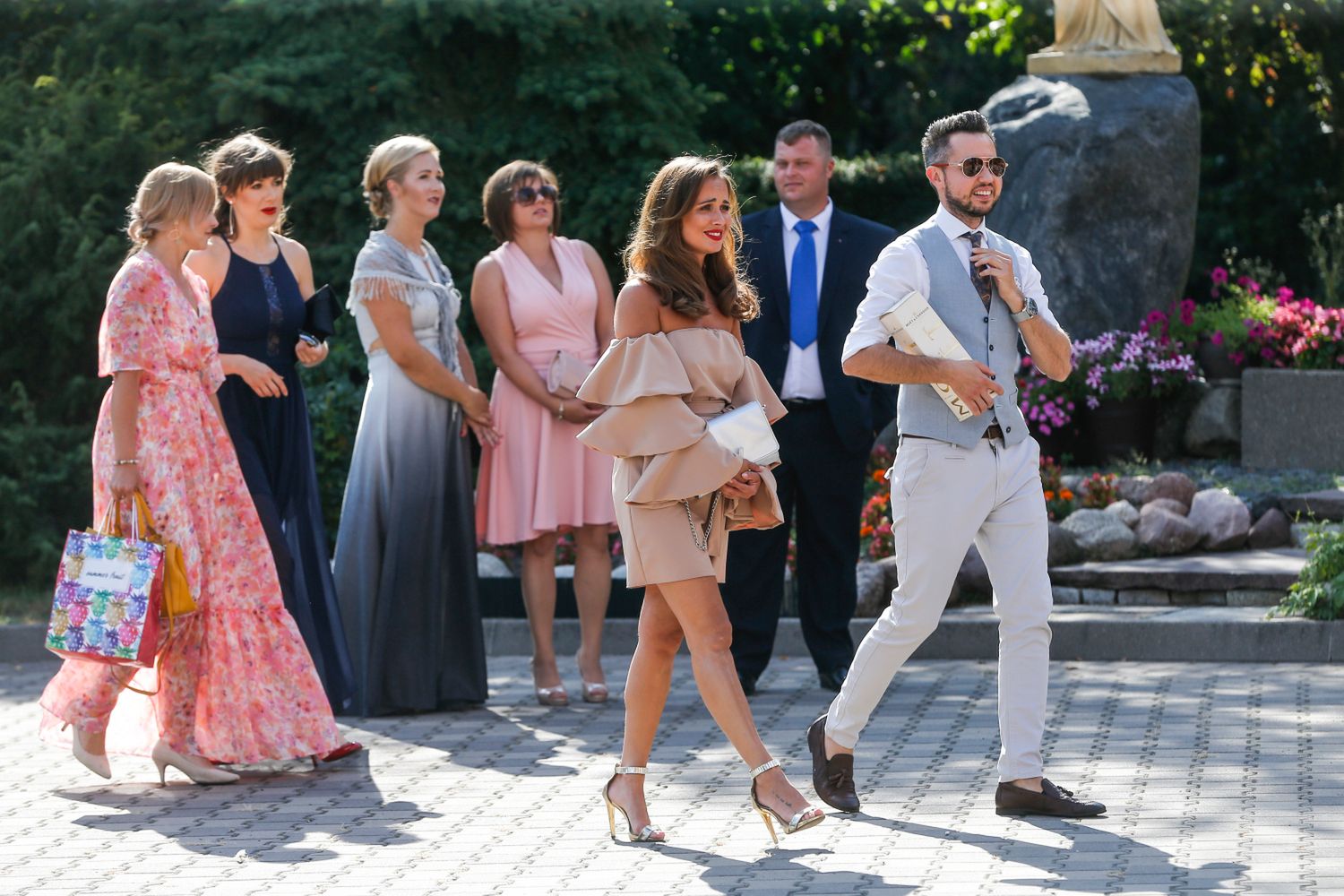 Agnieszka Mrozińska, Alex Caprice - ślub Dawida Czupryńskiego