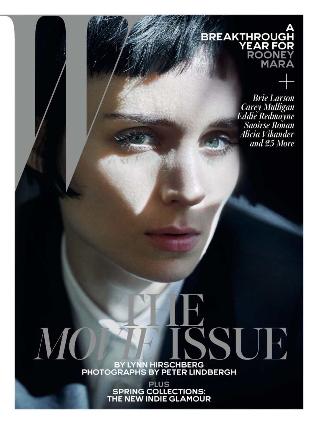 Rooney Mara, W Magazine, luty 2016 (fot. Peter Lindbergh/W Magazine)