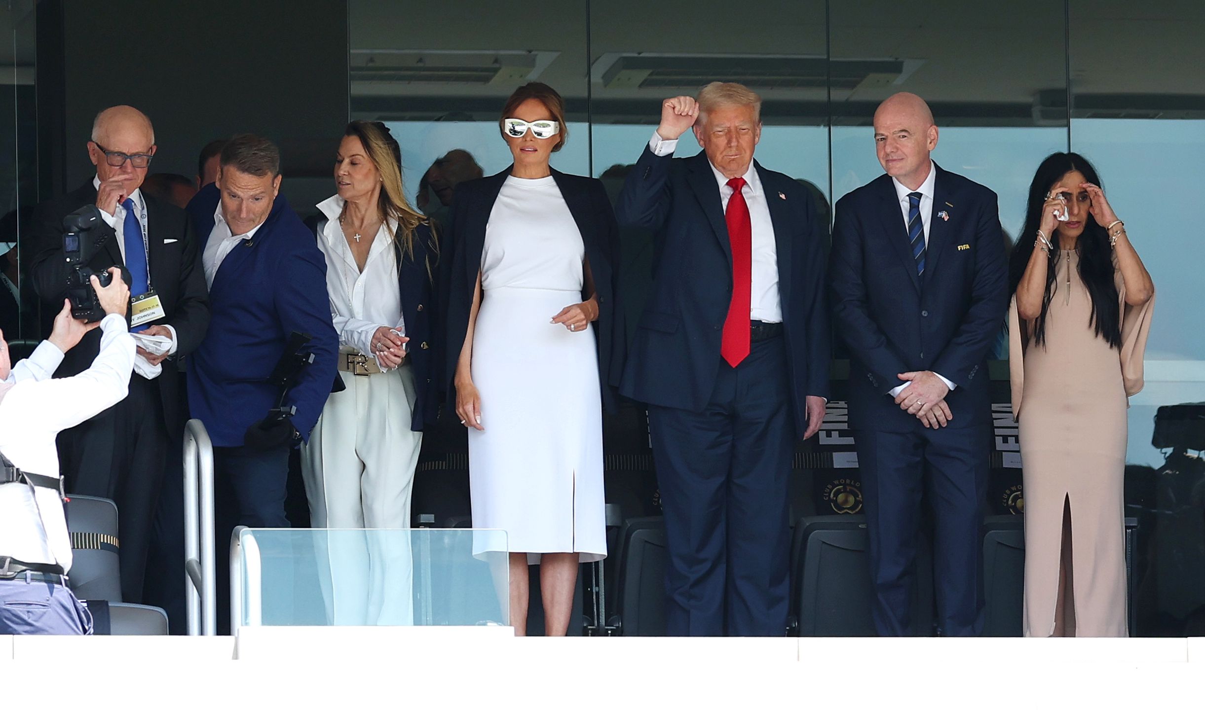 Melania Trump podczas Klubowych Mistrzostw Świata