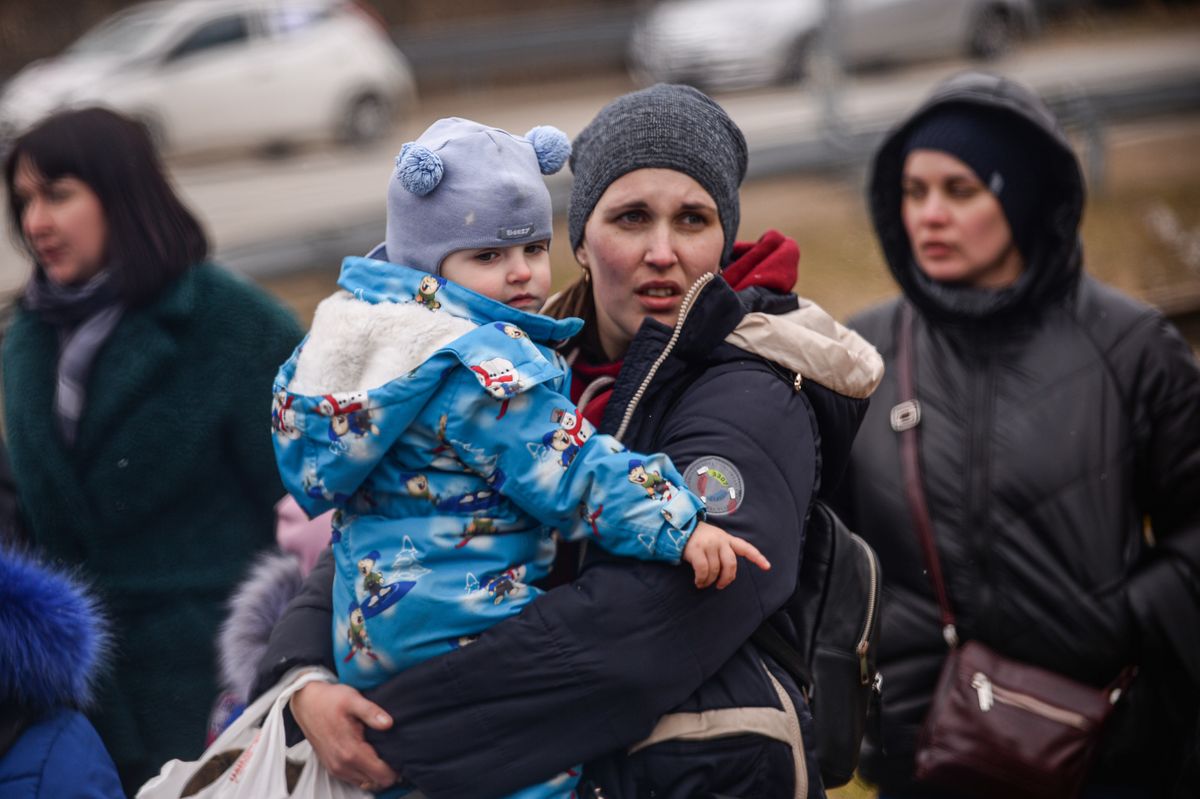 poПонад мільйон біженців перетнули кордон з Польщею.