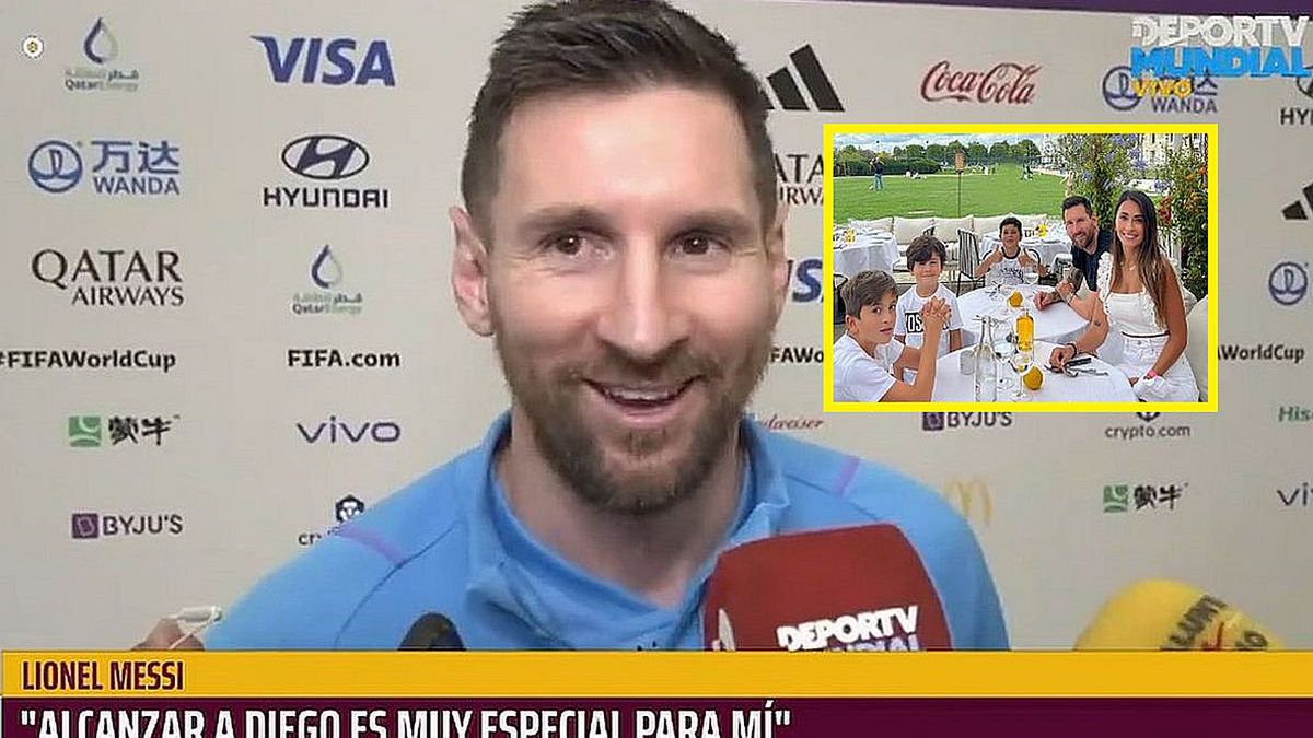 Zdjęcie okładkowe artykułu: Twitter / twitter.com/canaldeportv/www.instagram.com/leomessi / Leo Messi/Na małym zdjęciu: rodzina argentyńskeigo piłkarza