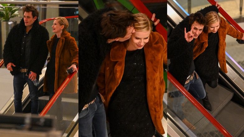 Magdalena Cielecka i Bartosz Gelner w romantycznym zjeździe w dół ruchomych schodów (ZDJĘCIA)