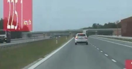 Jechał 225 km/h nowym odcinkiem autostrady A2