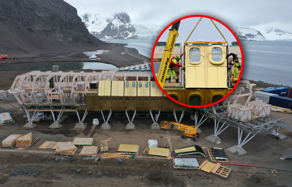 Złota, a skromna. Modernizują Polską Stację Antarktyczną