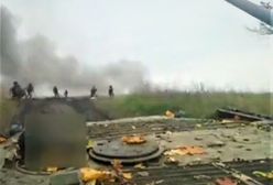 Najechali na minę i wybuchła panika. Z rosyjskiego BMP-2 nic nie zostało