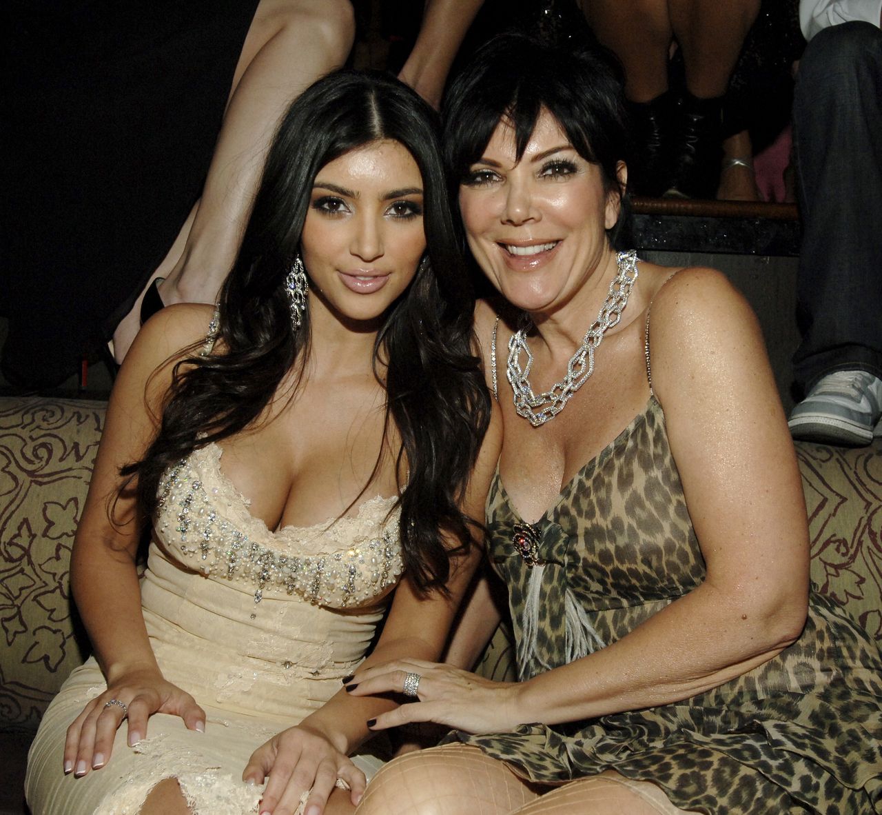 Kim Kardashian and Kris Jenner in 2007