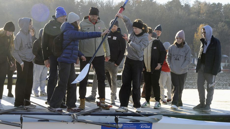 Minister sportu, Jakub Rutnicki, w Poznaniu