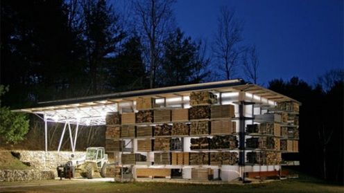 Solary w składzie drewna 1