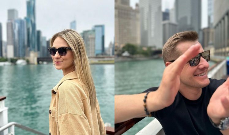 Rafał Mroczek i Magdalena Czech